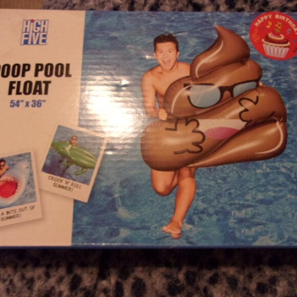 Poop Pool Float 54" X 36" New in box - Picture 3 of 4